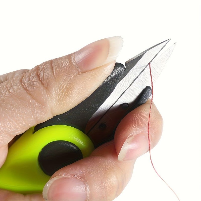 Blue Shrimp Shaped Fishing Scissors Pliers Set with Retractable Buckle Line Cutter - Image 3
