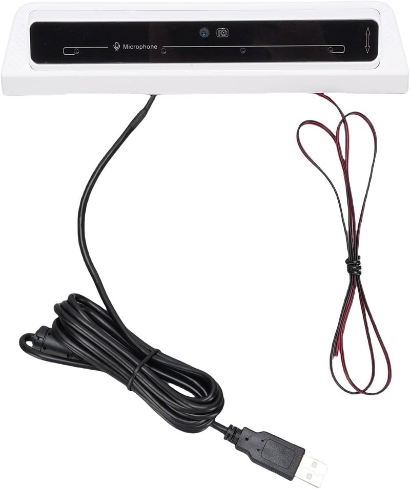 مكبر صوت USB من SUNGOOYUE مزود بكاميرا بدقة 8 ميجابكسل، ومصفوفة ميكروفونات رباعية لالتقاط الصوت بوضوح، وتقنية خوارزميات متعددة لتقليل الضوضاء، مع توافق التوصيل والتشغيل، للاستخدام الذاتي - Image 1