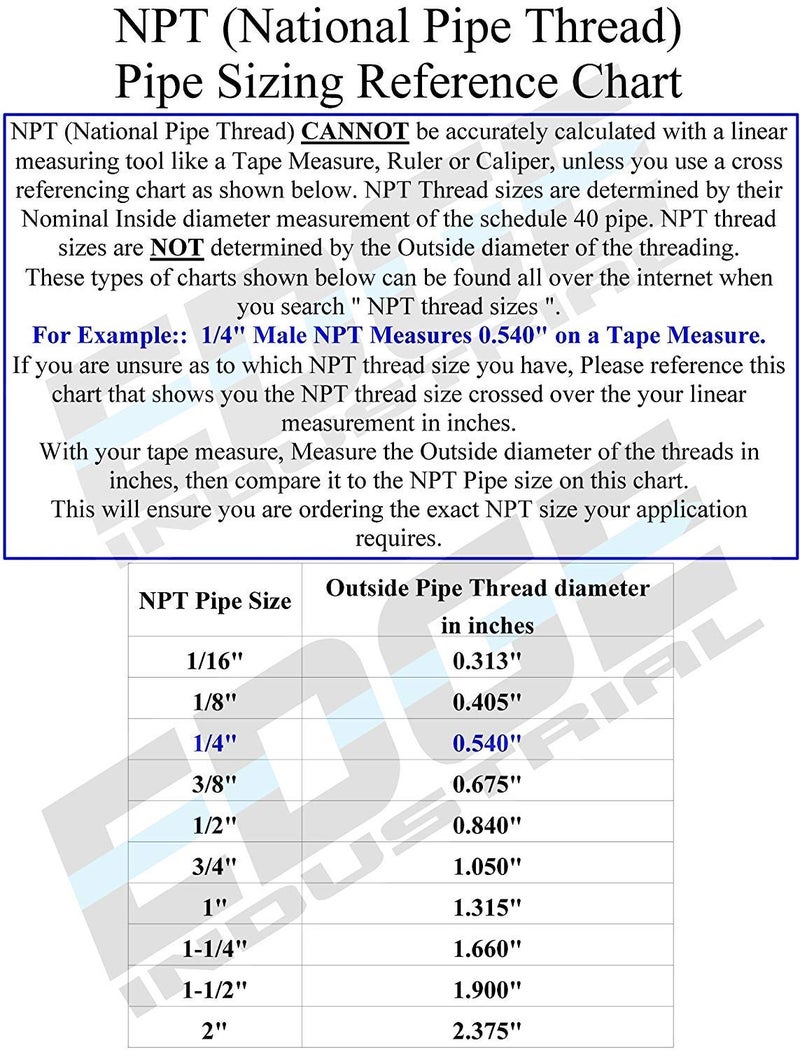 EDGE INDUSTRIAL BRASS PIPE ADAPTER 3/4" FNPT x 3/8" MNPT FUEL/AIR/WATER/OIL/GAS WOG (QTY 01) - Image 4