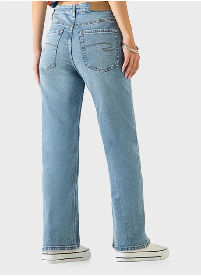 Lee Cooper High Waist Bootcut Jeans