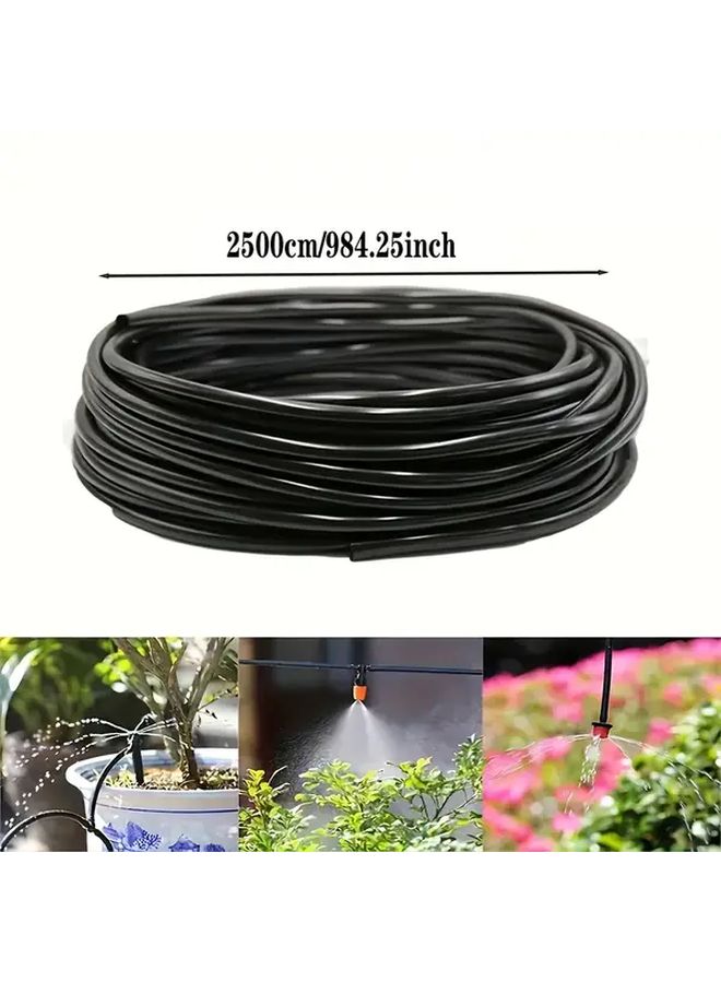 Durable Expandable Rubber Drip Hose 25 Inch For Garden Irrigation US EU Threads - Image 3