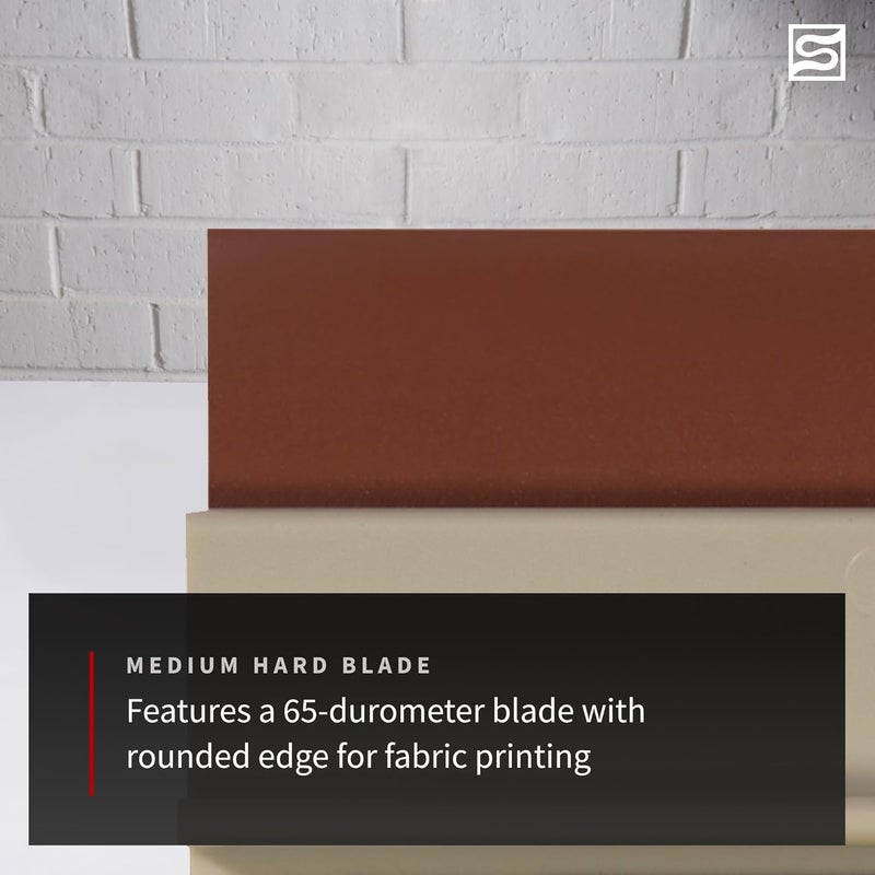 Speedball 9-Inch Craft Fabric Squeegee with Plastic Handle for Screen Printing - Image 4