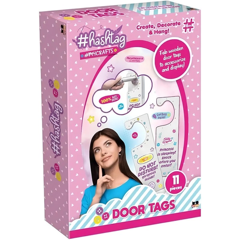 هاشتاج ملصقات الأبواب 11 قطعة - HTMC2101 - Image 1
