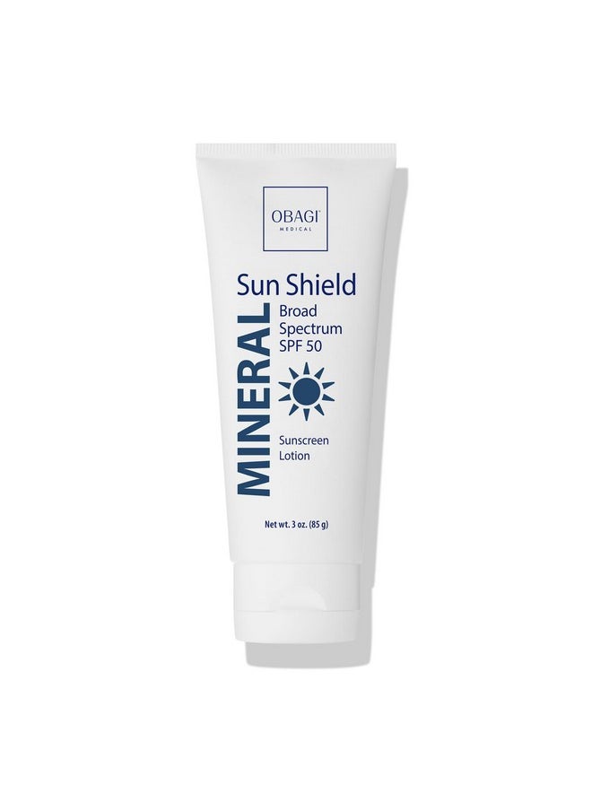 Obagi Medical Obagi Sun Shield Hypoallergenic Mineral Sunscreen - Broad Spectrum Spf 50 Protection From The Sun - Sheer, Quick-Absorbing Formula - 3 Oz 