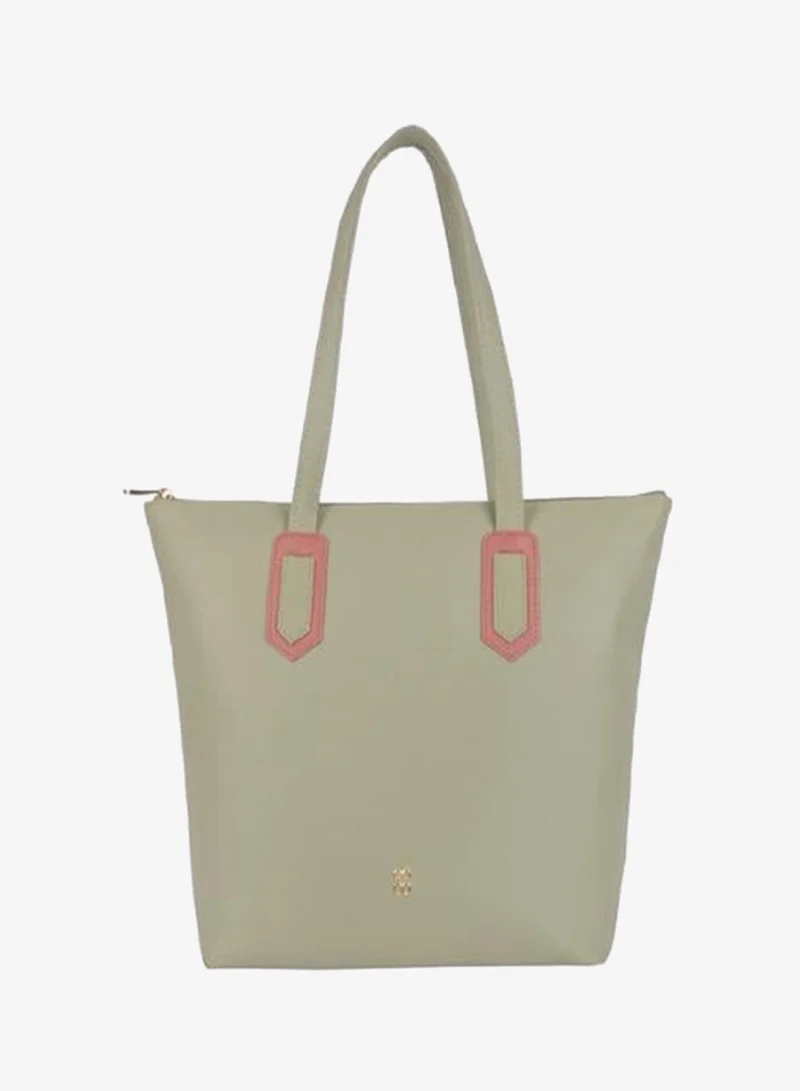 باجيت حقيبة يد نسائية خضراء كبيرة الحجم | حقيبة يد أنيقة وعملية للسيدات