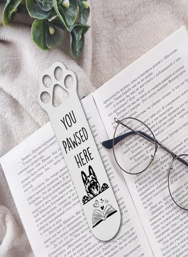 FOKCBOCM German Shepherd Gifts, German Shepherd Dog Bookmark for German Shepherd Dog Lover Book Lovers Bookworm Bookish Nerd, Bookmark Dog Lover, Book Club Gifts for Reader Dog Owner Lover-DX126 - Image 4