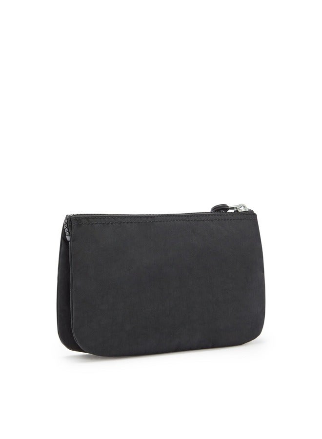 kipling Extra Large Purse (With Wristlet) Unisex Black Noir Creativity Xl - Image 2