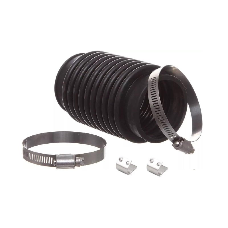 MARKGOO 18654A1 Marine Exhaust Bellows with Clamp for MerCruiser Stern Drive 120 140 165 228 260 470 485 898 MC1 MR Alpha One and Bravo 1 2 3 Blackhawk Bell Housing Sierra 182750 32734A3 8M0124227