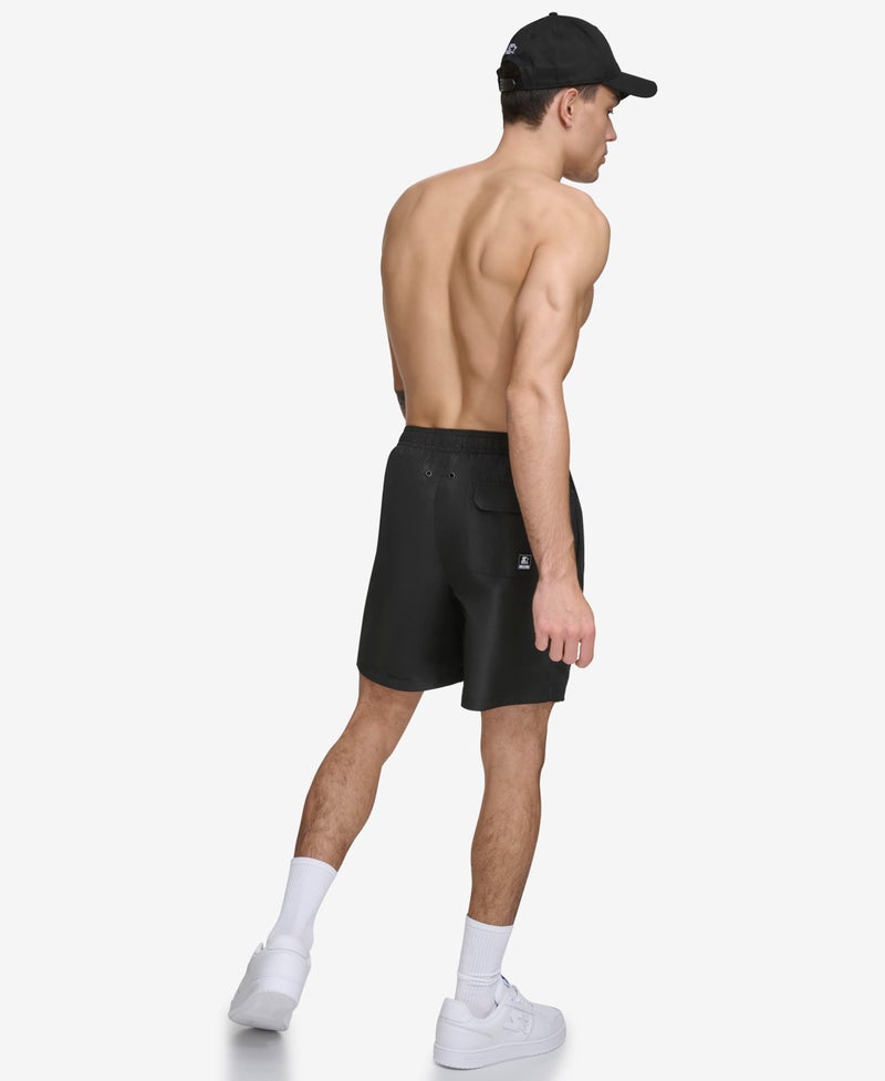 Starter Men's Swim Swim Trunk,Black,Small - Image 2