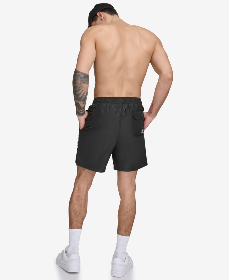 Starter Men's Swim Swim Trunk,Black,Small - Image 3