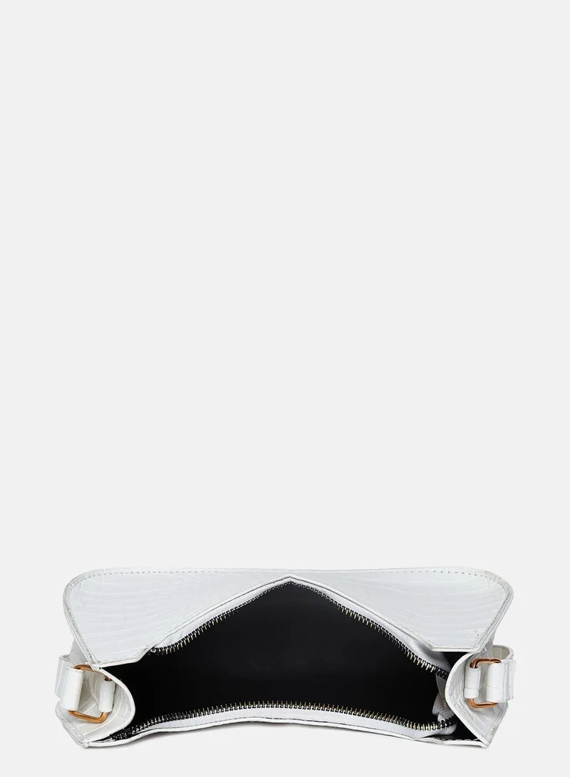 Haute Sauce Irene White Handbag