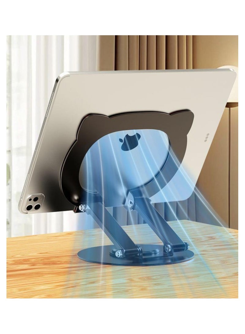 Digipace 360°tablet Stand, Foldable Metal Tablet Holder for Desk, Foldable and Lightweight Holder for Home Office, Work, Travel  - Image 4
