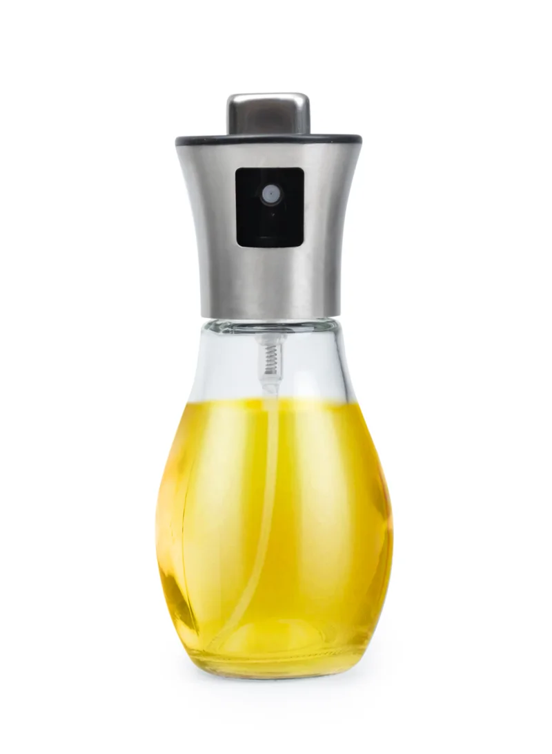Cuisine Art Glass Oil Sprayer, 200ml Olive Oil Sprayer Mister, Olive Oil Spray Bottle, Kitchen Gadgets Accessories for Air Fryer, Oil Spritzer, Widely Used for Salad Making, Baking, Frying, BBQ