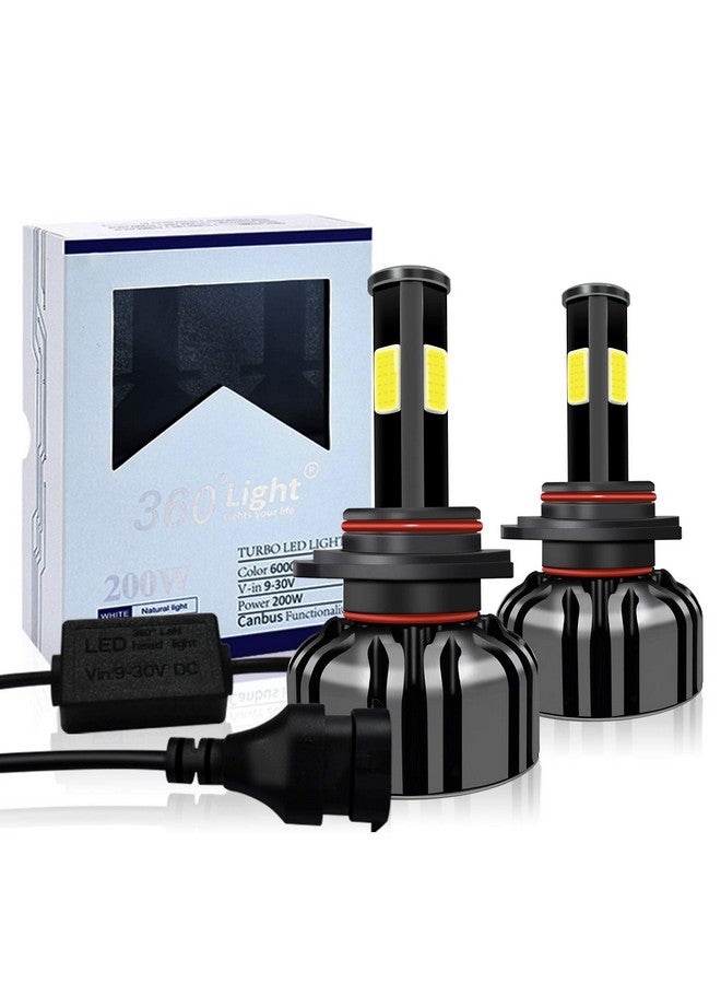 Generic CONPEX 9005 HB3 LED Headlight Bulb Automotive Conversion Kit 4 Sides Chips 250W 9000 LM Super Bright for Car High Low Fog Beam with CANBUS Error Free Anti flicker 12month Warranty  - Image 1