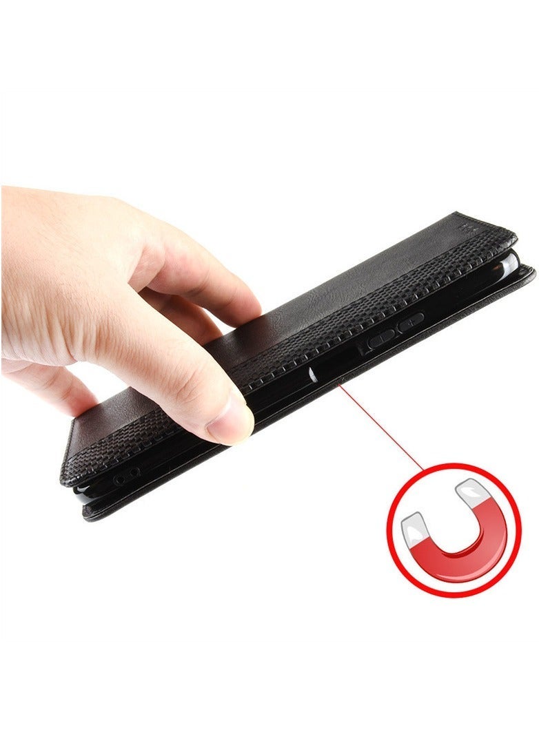 Phone Case Compatible with Xiaomi Poco X6 Pro with Card Holder Flip Case PU Leather Phone Wallet Case Shockproof Protective Cover  - Image 2