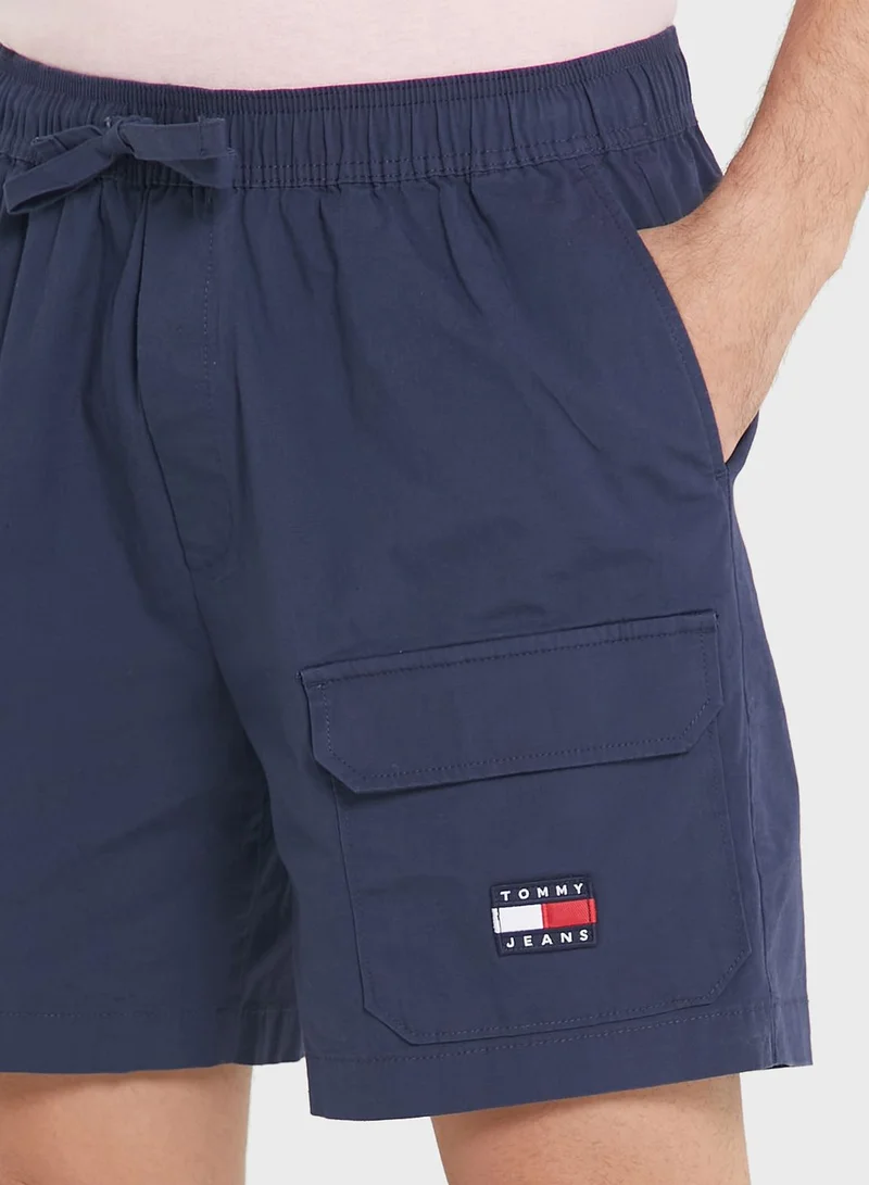 TOMMY JEANS Pocket Detail Swim Shorts