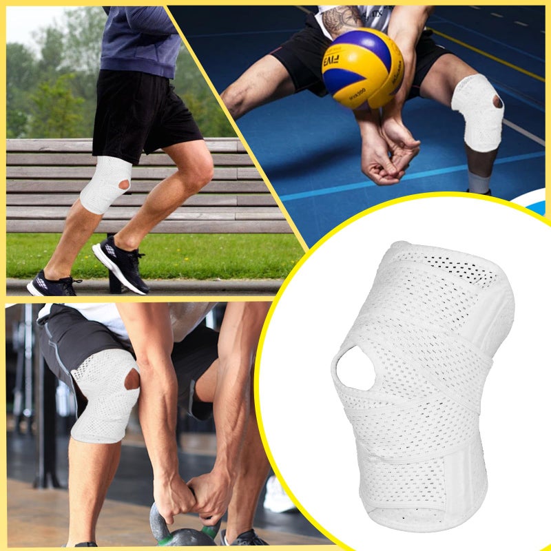Malloraned New Updates Knee Brace for Women Plus Size,Men Knee Stabilizer Support for ACL,MCL,Meniscus Tear,Sport Knee Compression Wrap with Dual-Sided Stabilizers (2XL) - Image 5