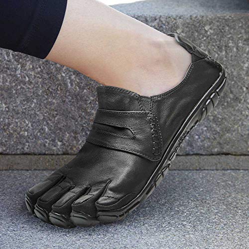 Vibram Men's FiveFingers CVT Leather Shoe, Black, 45 EU / 11-11.5 US - Image 2