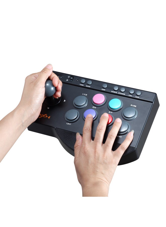 Laishida Arcade Rocker Boxing King 97 Home Computer TV Double Fighting Game Machine Ps4 Iron Fist 7 Street Fighter 5- لون المنتج: أسود - Image 2