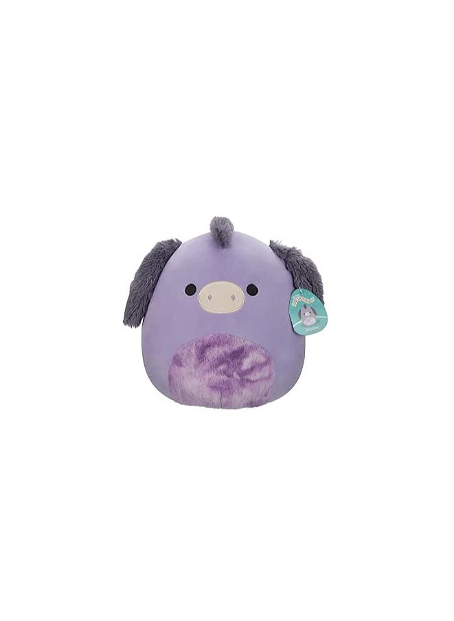 Squishmallows Squishmallows 12-Inch Deacon the Purple Donkey Plush with Tie-Dye Belly – Official Kellytoy Medium Stuffed Toy by Jazwares – Soft, Washable Gift for Kids & Plush Collectors  - Image 1