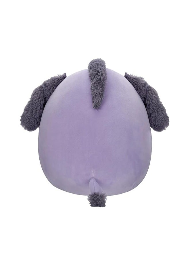 Squishmallows Squishmallows 12-Inch Deacon the Purple Donkey Plush with Tie-Dye Belly – Official Kellytoy Medium Stuffed Toy by Jazwares – Soft, Washable Gift for Kids & Plush Collectors  - Image 4