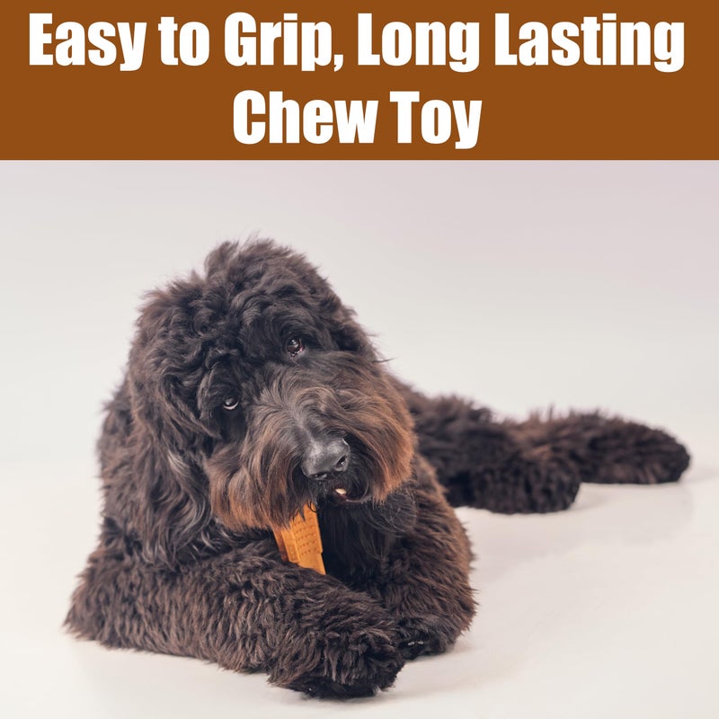 SPOT Bam-Bones Plus T Bone - Bamboo Fiber & Nylon, Durable Long Lasting Dog Chew for Aggressive Chewers â€“ Toy for Dogs & Puppies Under 90lbs, Non-Splintering, 7in, Allergen Free Peanut Butter Flavor - Image 3