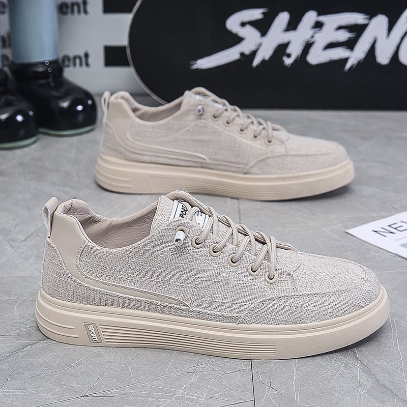 Canvas Men'S Shoes Breathable Sports Casual Summer Cloth Shoes Men'S Board Shoes Trendy Shoes - Image 3