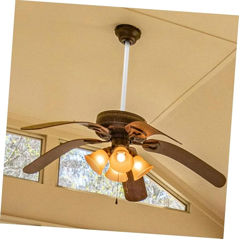 Jojofuny Ceiling Fan Downrod Extension Kit 3 Sets Double Design Secure Connection - Image 5