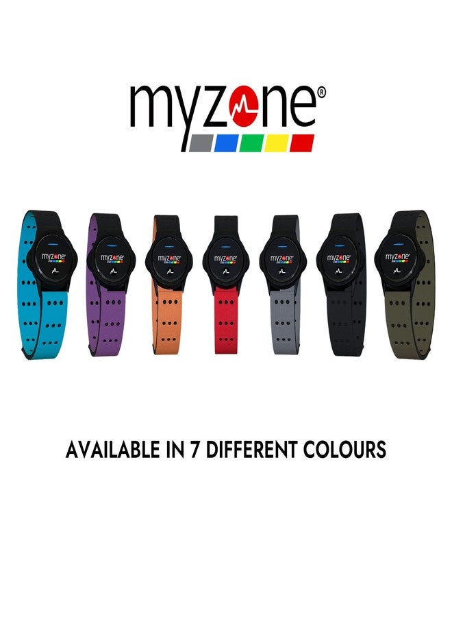 MYZONE MZ-Switch Replacement Arm & Wrist Straps - Aqua - Vibrant, Adjustable & Comfortable Replacement Fitness Band for the MZ-Switch - Image 4