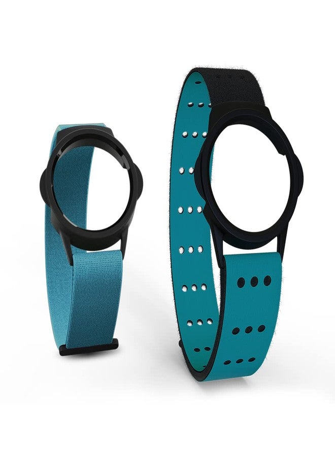 MYZONE MZ-Switch Replacement Arm & Wrist Straps - Aqua - Vibrant, Adjustable & Comfortable Replacement Fitness Band for the MZ-Switch - Image 1