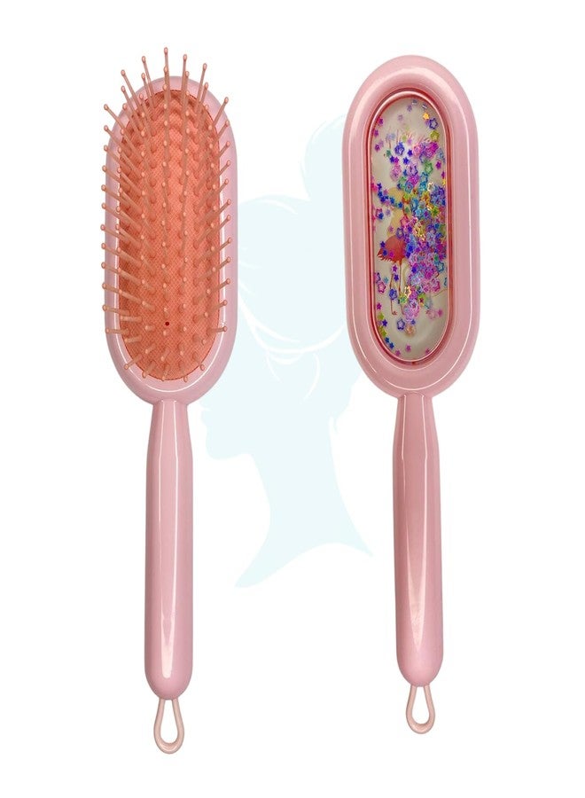 Jiffix Detangling Hair Brush for Kids & Adults | Scalp Massaging, Pain-Free Smooth Brushing, Wet & Dry Use | Best Hair Brush for Long, Curly, and Frizzy Hair | Gentle & Lightweight Hair Comb for Tangles - Image 2