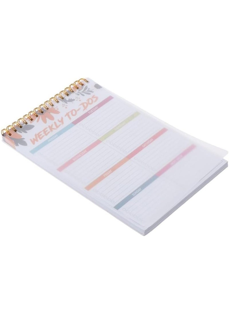 Generic 50 Sheets Weekly Planner Notepad, Daily Planners Undated Weekly To Do List Planning Pad for Home Supplies,14x21cm  - Image 3