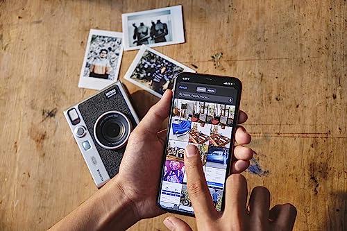 Instax mini EVO 2-in-1 Photo Camera and Printer with a 2.7 inch LCD Screen, 10 Lens and 10 Film Effects, mini Film Format, Black - Image 3