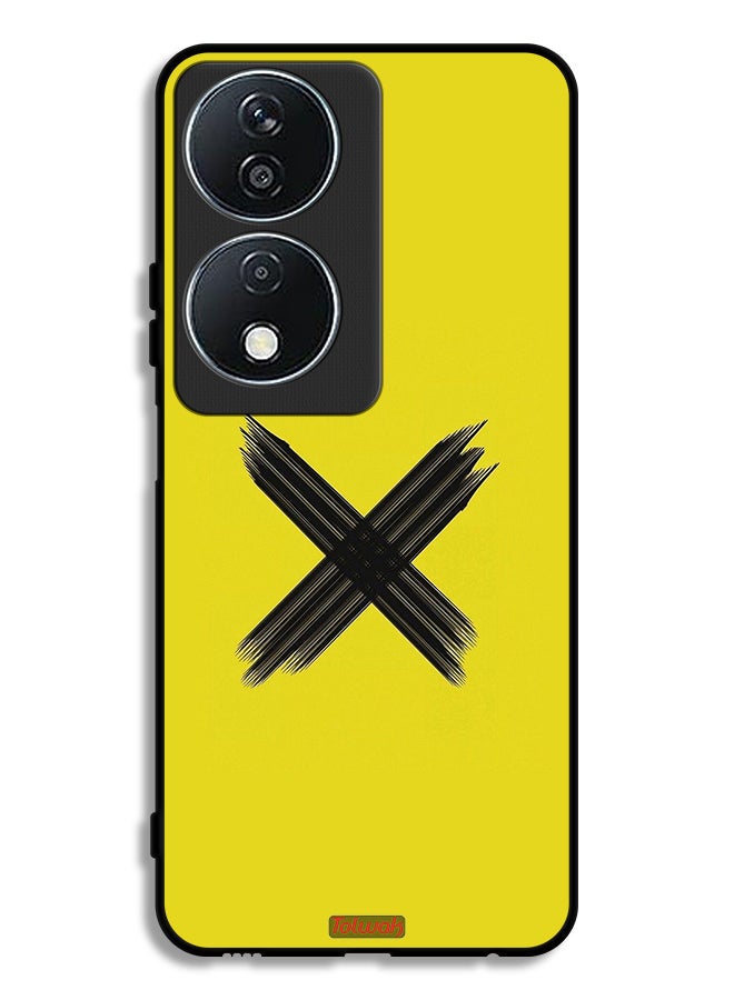 Tolwak غطاء حماية Honor X7b 5G بنمط X - Image 1