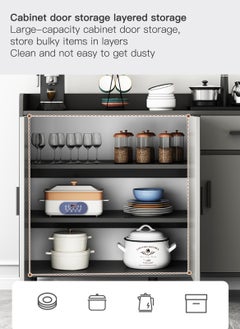 Sharpdo Kitchen Pantry Cabinet, Freestanding Storage Sideboard, Modern Coffee Corner for Dining Room, Practical Cupboard for Living Room  - Image 3