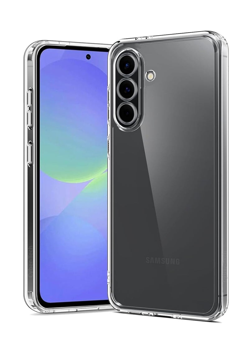 جراب شفاف لهاتف Samsung Galaxy A36، جراب سيليكون ناعم بسيط، مقاوم للصدمات والخدش - Image 1