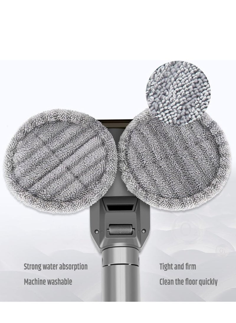 Electric Mop Head Attachment for Dyson v7 v8 v10 v11 v15 Dry and Wet Vacuum Cleaner Floor Replacement, 6 Washable Pads, V6 Slim Series Not Compatible  - Image 3