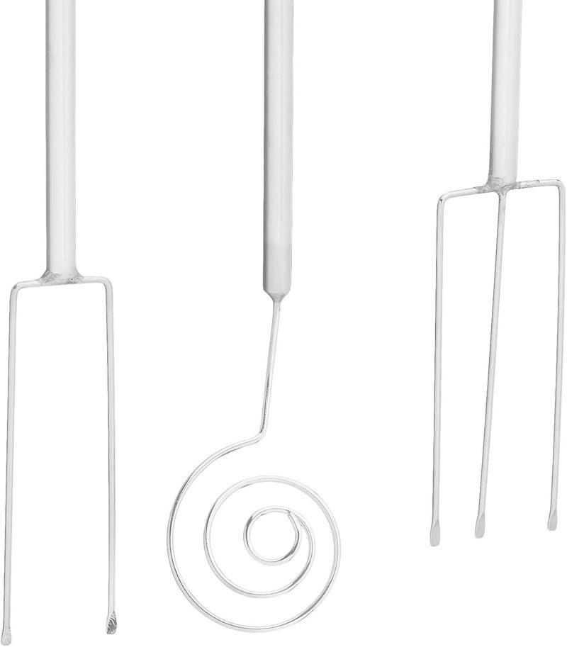 Fox Run 3-Piece Chocolate Dipping Set, Set of 3 Stainless Steel Fondue Tools - Image 4