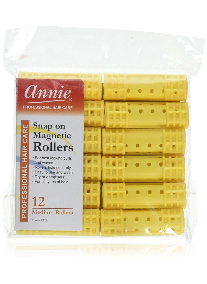 Annie Snap On Magnetic Rollers Medium 1223  - Image 2