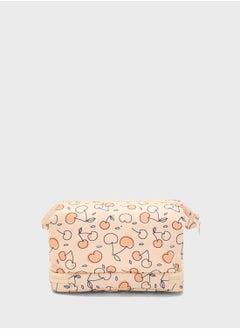Ginger Cherry Print Cosmetic Bag  - Image 3