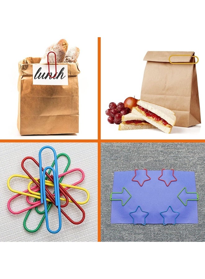 Premify 30 قطعة مشابك ورق كبيرة متينة، 4"/ 100 مم مشابك ورق عملاقة، مشابك معدنية قوية مقاومة للصدأ قابلة لإعادة الاستخدام بألوان زاهية، مشابك للاستخدام المنزلي، المكتب، المدرسة، والوثائق المكتبية - Image 5