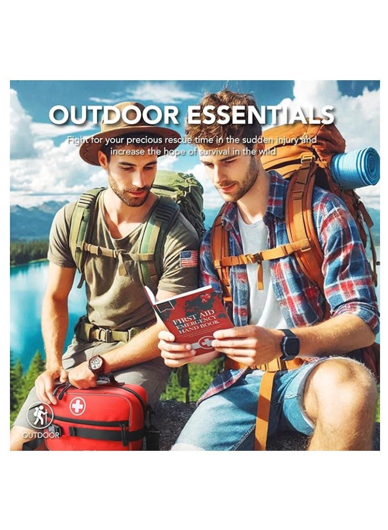 general Portable Medical Kit Outdoor Travel First Aid Kit Home Medicine Organizer Bag Emergency Medical Kit Lightweight Portable Medical Storage Pouch - Image 3