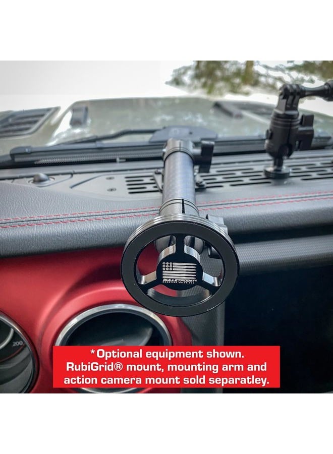 Bulletpoint Dash Mount Magnetic Cell Phone Holder Compatible with MagSafe iPhone Smartphones - 20mm (0.787 inches) Attachment Ball (MagSafe Holder only) - Image 2