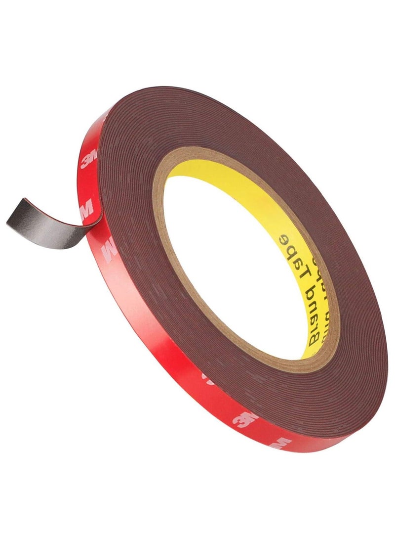 Generic - 3M Heavy Duty Double Sided Tape - 10mm x 3m, 1.1mm Thick, Mounting Adhesive Foam Tape for Automotive, Home, Office Decor (10mm x 3m) - Image 1
