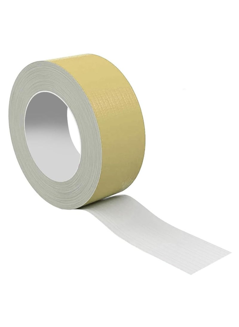 RACO RACO Duct/Cloth Tapes Strong Adhesive Tape for Sealing, Patching, Securing Cables and Labelling, Heavy Duty Tape for Indoor & Outdoor Use 50mmx25M (Beige)  - Image 1