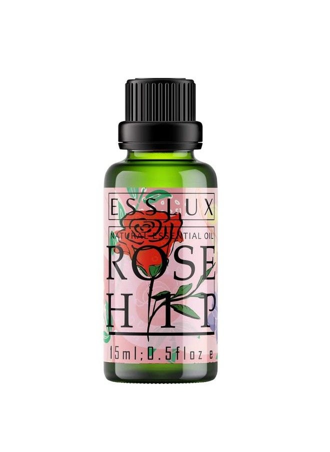 ESSLUX Rosehip Oil For Face & Skin Usda Organic Rosehip Seed Oil For Gua Sha Massage & Essential Face Oil. 100% Pure Cold Pressed Face Moisturizer For Acne Scars & Facial Oil  - Image 2