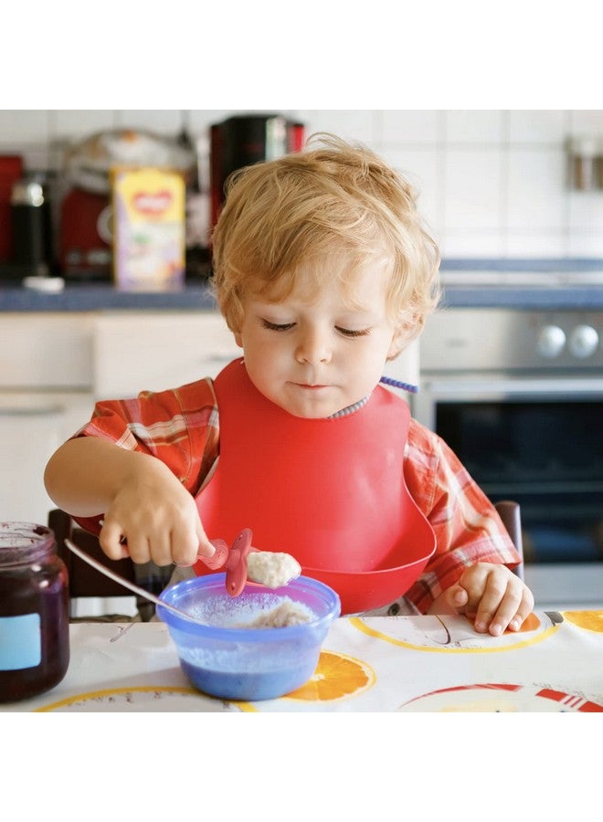 HEYTUYA 12 Pack Baby Utensils, Silicone Baby Spoons Self Feeding and Baby Forks, Toddler Utensils for Baby Led Weaning, Chewable Utensils First Stage - Image 3