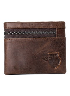 Zipper Detail Leather Wallet Dark Brown - pzsku/Z20BF26321F759C0D0997Z/45/_/1740855434/d96ce2d2-c380-42a8-9b6d-212ebd1ab3b2