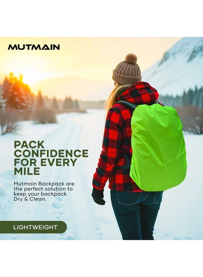 MUTMAIN Bag Cover Waterproof 40L to 50L Rain Cover for Backpack Bags, Tail Bag Cover, Treking Bag Covers Dust Proof, Rainproof, Rubberized Material, Elastic Adjustable Size(BPPARROT-45LTO60L) - Image 3