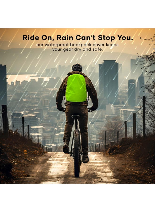 MUTMAIN Bag Cover Waterproof 40L to 50L Rain Cover for Backpack Bags, Tail Bag Cover, Treking Bag Covers Dust Proof, Rainproof, Rubberized Material, Elastic Adjustable Size(BPPARROT-45LTO60L) - Image 5